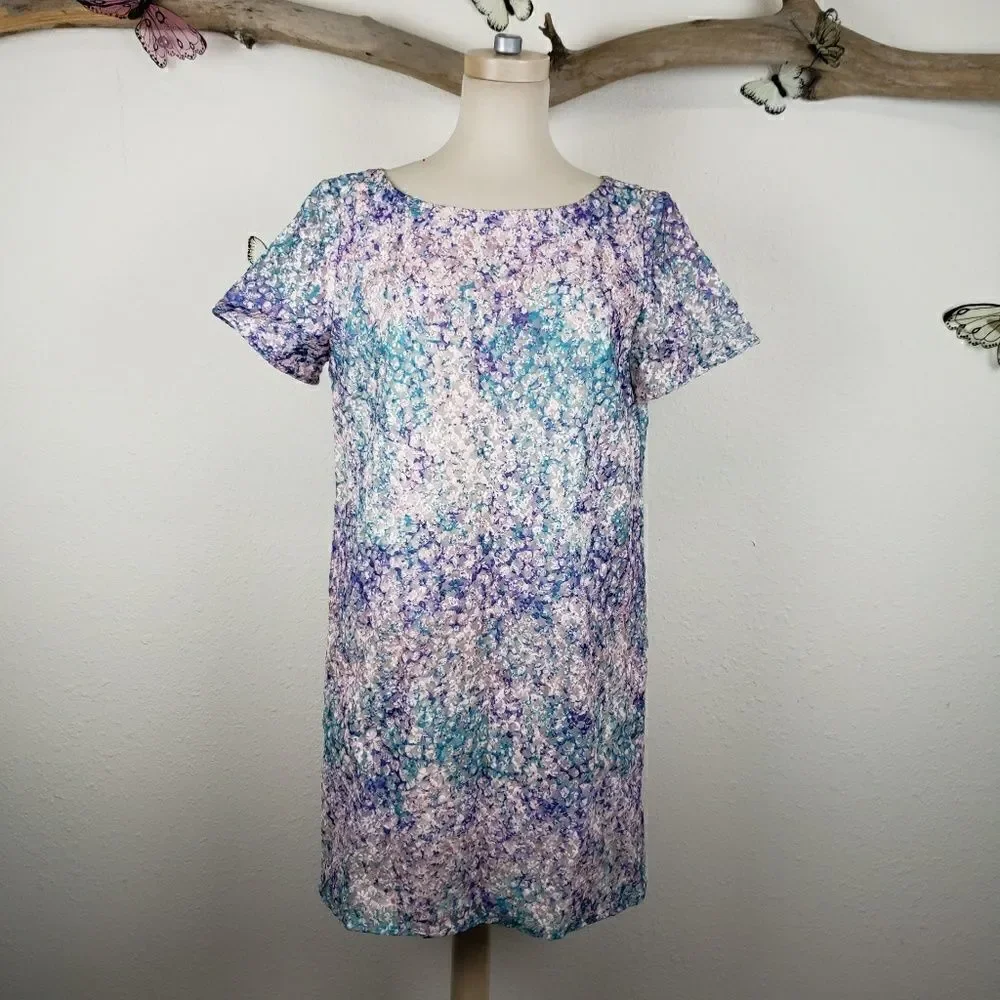 Catherine malendrino watercolor shift dress